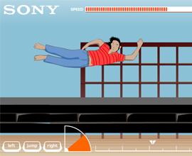 The Sofa Long‑Jump