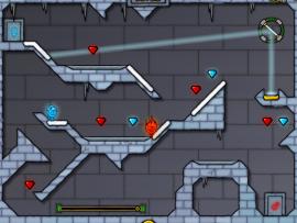 Fireboy and Watergirl 3 in The Ice Temple