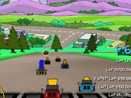The Simpsons Kart Race