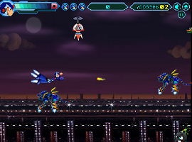 Megaman Combat Shooting